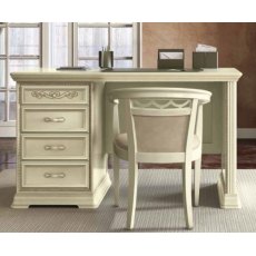 Camel Group Torriani Ivory Writing Desk With Drawers Camel Group Torriani Ivory Writing Desk With Drawers