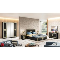 Ben Company Cleopatra Bedroom Group Black Gold Ben Company Cleopatra Bedroom Group Black Gold