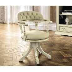 Camel Group Treviso White Ash Low back Swivel Chair - Ecoleather Camel Group Treviso White Ash Low back Swivel Chair - Ecoleather