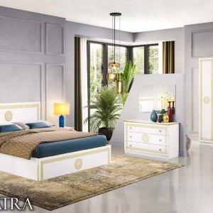 Cleopatra White and Gold