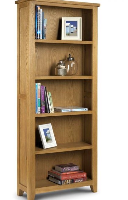 Julian-bowen-astoria-tall-bookcase - Dream Home Furnishings