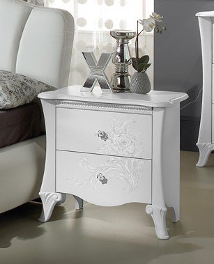 Affordable white deals nightstand