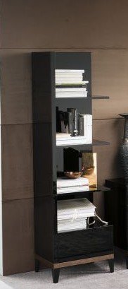 Noir bookcase 2024