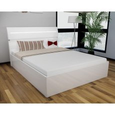 Regency High Gloss Storage Bed (White) Regency High Gloss Storage Bed (White)