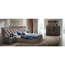Camel Group Elite Silver Birch Night Boiserie Imbottito Bed with Ring Camel Group Elite Silver Birch Night Boiserie Imbottito Bed with Ring