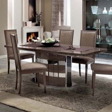 Camel Group Elite Day Silver Birch Platinum Extending Dining Table