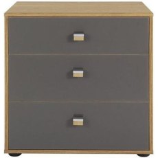 Wiemann Sydney 3 Drawer Bedside Cabinet Wiemann Sydney 3 Drawer Bedside Cabinet