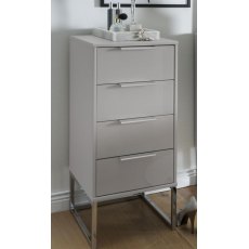 WIEMANN Monaco 4000 4 Drawer occasional furniture in Pebble Grey Finish WIEMANN Monaco 4000 4 Drawer occasional furniture in Pebble Grey Finish