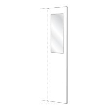 White  Door Bay for Wardrobe W 250cm H 236cm