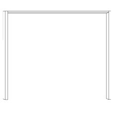 Passe-Partout Frame in Solid Oak Reproduction without Lighting for Wardrobe Width 50cm
W 56.4cm x H Passe-Partout Frame in Solid Oak Reproduction without Lighting for Wardrobe Width 50cm
W 56.4cm x H