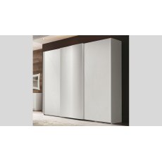 Euro Design Fiocco Frassino Bianco Pacifico Wardrobe With 3 Wooden Doors Euro Design Fiocco Frassino Bianco Pacifico Wardrobe With 3 Wooden Doors