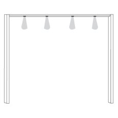 Passe-Partout Frame in Solid Oak with 1LED Lighting for Wardrobe Width 50cm
W 55cm x H 218.5cm x D Passe-Partout Frame in Solid Oak with 1LED Lighting for Wardrobe Width 50cm
W 55cm x H 218.5cm x D