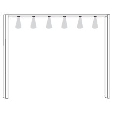 Passe-Partout Frame with 2 LED Lighting for Wardrobe Width 150cm
W 160cm x H 220cm x D 23cm Passe-Partout Frame with 2 LED Lighting for Wardrobe Width 150cm
W 160cm x H 220cm x D 23cm