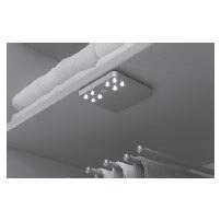 LED Wardrobe Interior Lights with Motion DetectorW 10cm x H 2cm x D 10cm