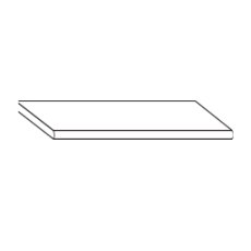 1 Adjustable Shelf

W 96.4cm x H 2.2cm x D 51.5cm