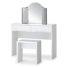 JULIAN BOWEN CANTO CURVED DRESSING TABLE MIRROR