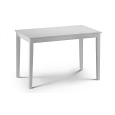 Julian Bowen Taku Satin White Dining Table