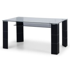 Julian Bowen Greenwich Glass Dining Table