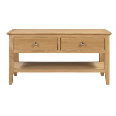 JULIAN BOWEN COTSWOLD COFFEE TABLE WITH 2 DRAWERS