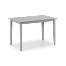 Julian Bowen Kobe Compact Rectangular Dining Table -Torino Grey