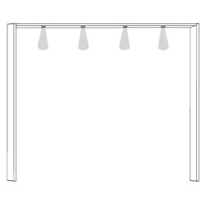 2 Door Sliding Wardrobe with 1 Left Crystal Mirror and 1 Right Havana Glass with 2 Panels 2 Door Sliding Wardrobe with 1 Left Crystal Mirror and 1 Right Havana Glass with 2 Panels