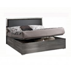 MCS Oxford Grey High Gloss Storage Bed Frame MCS Oxford Grey High Gloss Storage Bed Frame