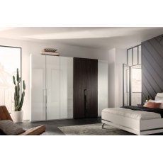 Nolte Mobel - Concept me 230 7525089 - Complete Hinged Door Wardrobe 5 doors with 2 storage doors
