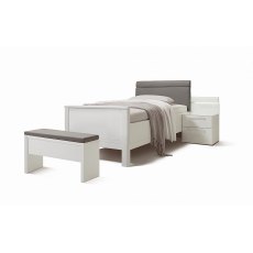 Nolte Mobel - Concept me 500 - 5970980 Bed Frame with Padded Headboard and Storage