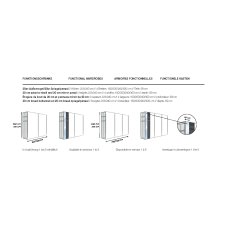 Nolte Mobel - Marcato 2.0 - 3530251- 3 Door Sliding Wardrobe with 40 cm Linen Shelf
