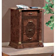 Saltarelli Florence Walnut Stereo Cabinet with Drawer Saltarelli Florence Walnut Stereo Cabinet with Drawer