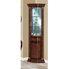 Saltarelli Florence Walnut Corner Cabinet Saltarelli Florence Walnut Corner Cabinet