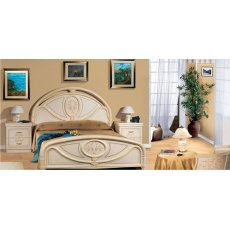 Saltarelli Florence Ivory Letto Bed
