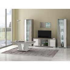 San Martino Kronos One Door Display Cabinet With LED Light