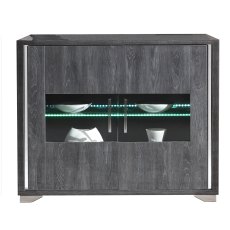 San Martino Armony Grey 2 Door Base With LED Lights San Martino Armony Grey 2 Door Base With LED Lights