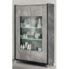 San Martino Hilton 2 Door Display Unit With LED Lights San Martino Hilton 2 Door Display Unit With LED Lights