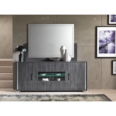San Martino Armony Grey 4 Door Sideboard with LED Light San Martino Armony Grey 4 Door Sideboard with LED Light