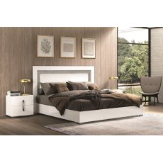 STATUS MARA WHITE BED STATUS MARA WHITE BED