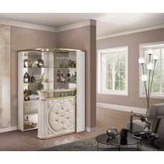 H2O Design Aurora Beige Radica-Gold Eco Leather Bar Unit H2O Design Aurora Beige Radica-Gold Eco Leather Bar Unit