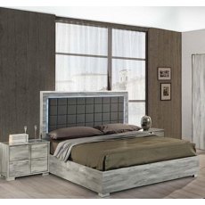 H2O Design Serena Light Grey Bed H2O Design Serena Light Grey Bed