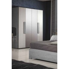 Tuttomobili Lia Grey Wardrobe Tuttomobili Lia Grey Wardrobe