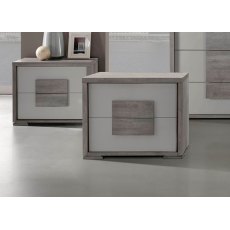 Tuttomobili Lia Grey Night Table Tuttomobili Lia Grey Night Table