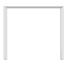 2 Door Sliding Wardrobe with 1 Left Crystal Mirror and 1 Right Havana Glass with 2 Panels 2 Door Sliding Wardrobe with 1 Left Crystal Mirror and 1 Right Havana Glass with 2 Panels