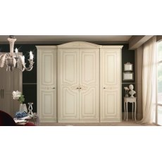 Tuttomobili Aurora Orchidea 4 Door Wardrobe Tuttomobili Aurora Orchidea 4 Door Wardrobe