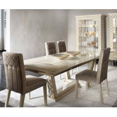 Arredoclassic Adora Sipario Rectangular Dining Table With Extension