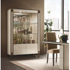 Arredoclassic Adora Poesia 2 Door Glass Cabinet Arredoclassic Adora Poesia 2 Door Glass Cabinet