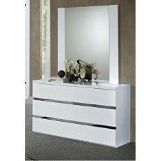 H2O Design San Marino White Dresser