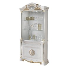 Ben Company Betty White Gold 2 Door Display Unit Ben Company Betty White Gold 2 Door Display Unit