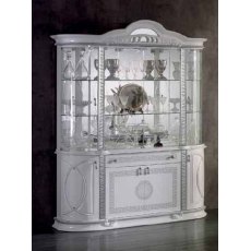 Ben Company New Venus White & Silver 4 Doors Vitrine Ben Company New Venus White & Silver 4 Doors Vitrine