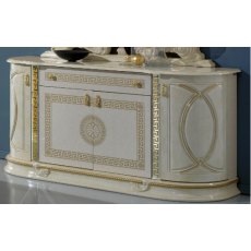 Ben Company New Venus Beige & Gold Corner 4 Door Buffet Ben Company New Venus Beige & Gold Corner 4 Door Buffet