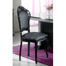 Ben Company New Venus Black & Silver New Chair Ben Company New Venus Black & Silver New Chair